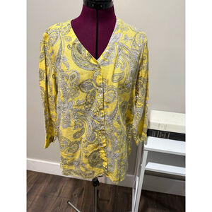 Charter Club Linen Shirt Medium